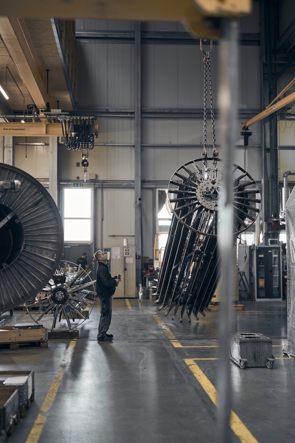 Coil Innovation Werkshalle