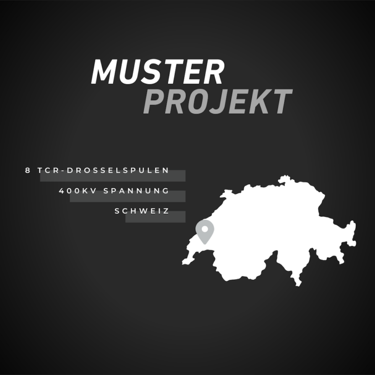 Projektkarte mit TCR-Drosselspulen